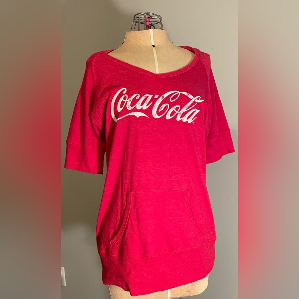 Coca Cola hooded tee